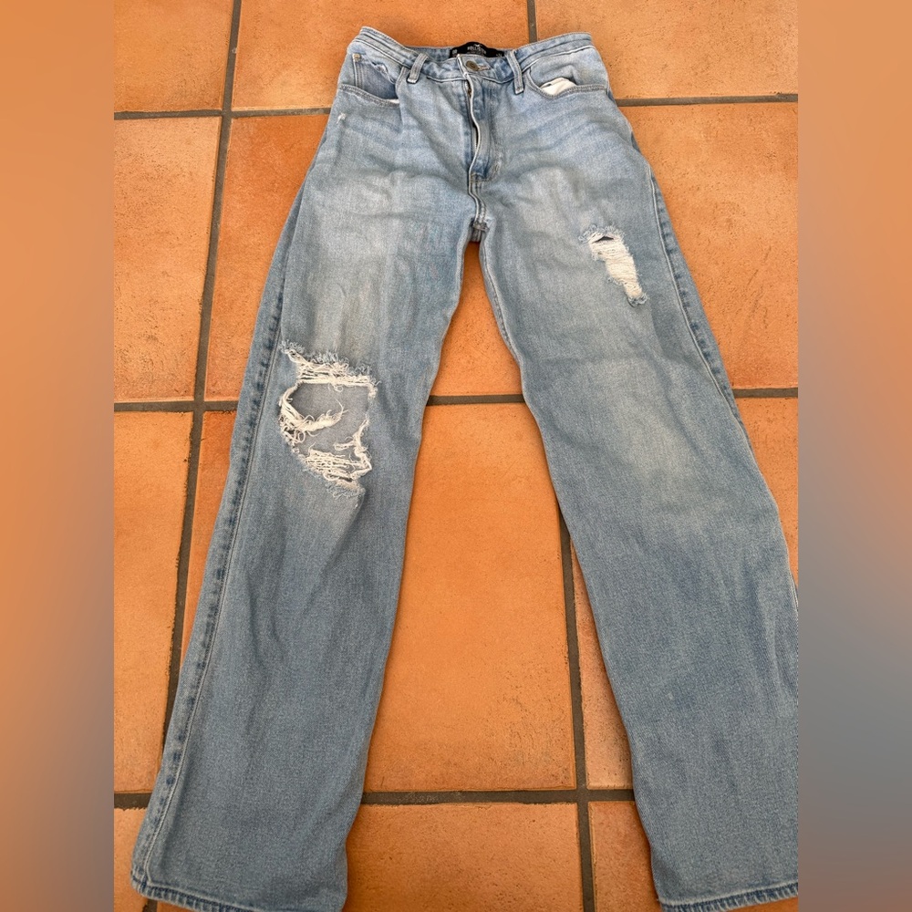 Hollister Ultra High Rise Dad Jeans Size 0R